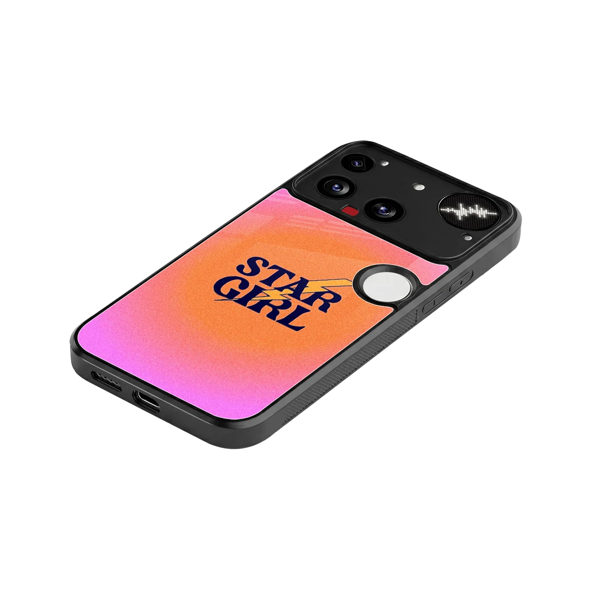 Star Girl Aesthetic stylish phone case for nothing phone 3 | glossy glass and slim fit