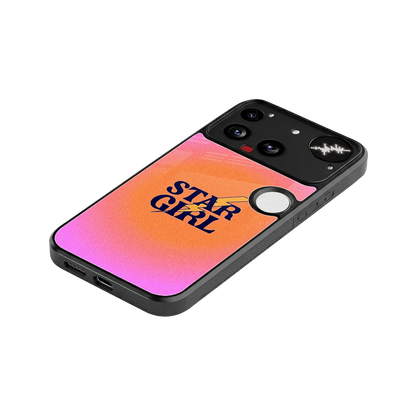 Star Girl Aesthetic stylish phone case for nothing phone 3 | glossy glass and slim fit