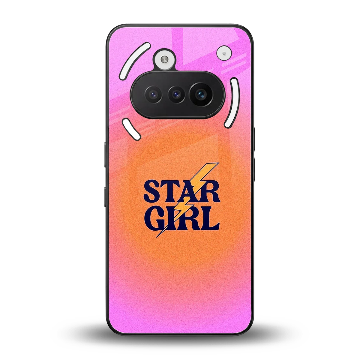 Star Girl Aesthetic back phone cover | glass case for nothing phone 3a
