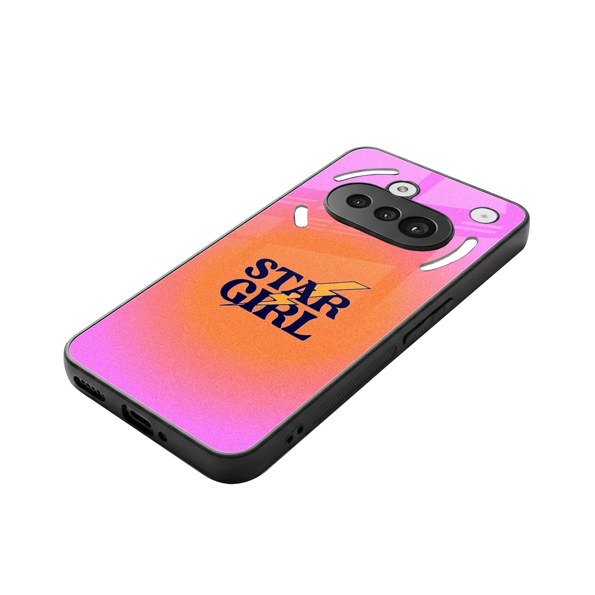 Star Girl Aesthetic stylish phone case for nothing phone 3a | glossy glass and slim fit