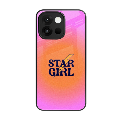 Star Girl Aesthetic back phone cover | glass case for oneplus 13s