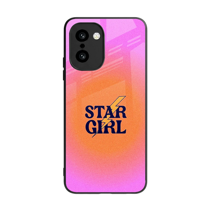 Star Girl Aesthetic back phone cover | glass case for oneplus 15r