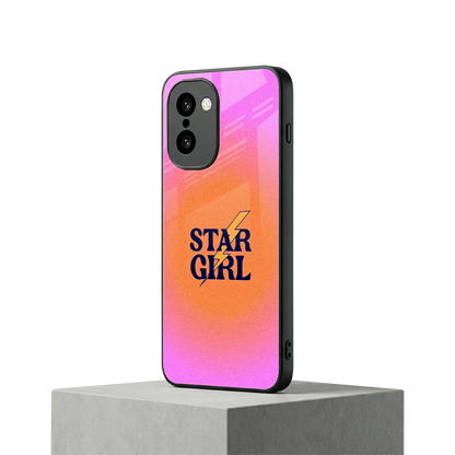 Star Girl Aesthetic oneplus 15r mobile cover | shockproof glass phone case