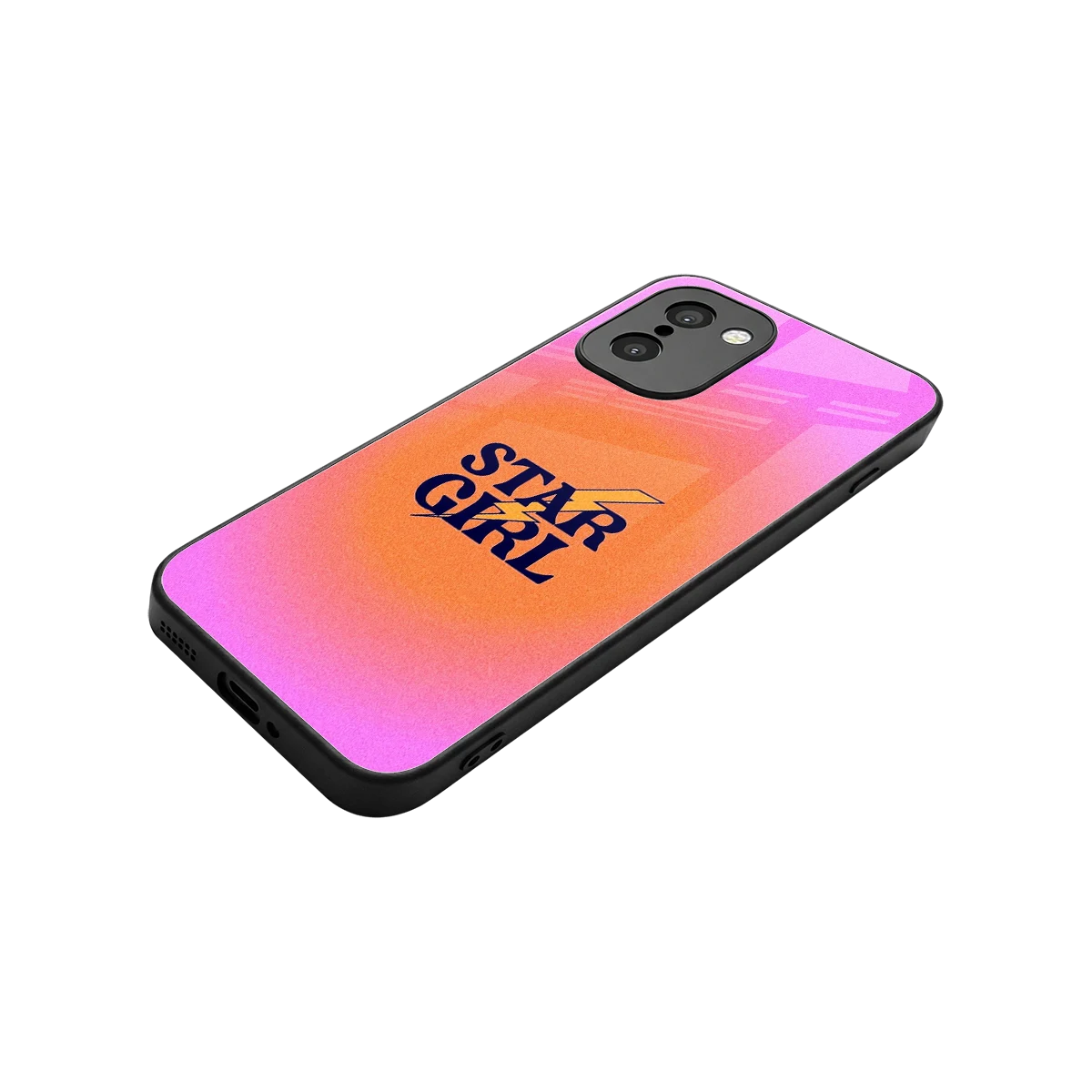 Star Girl Aesthetic stylish phone case for oneplus 15r | glossy glass and slim fit