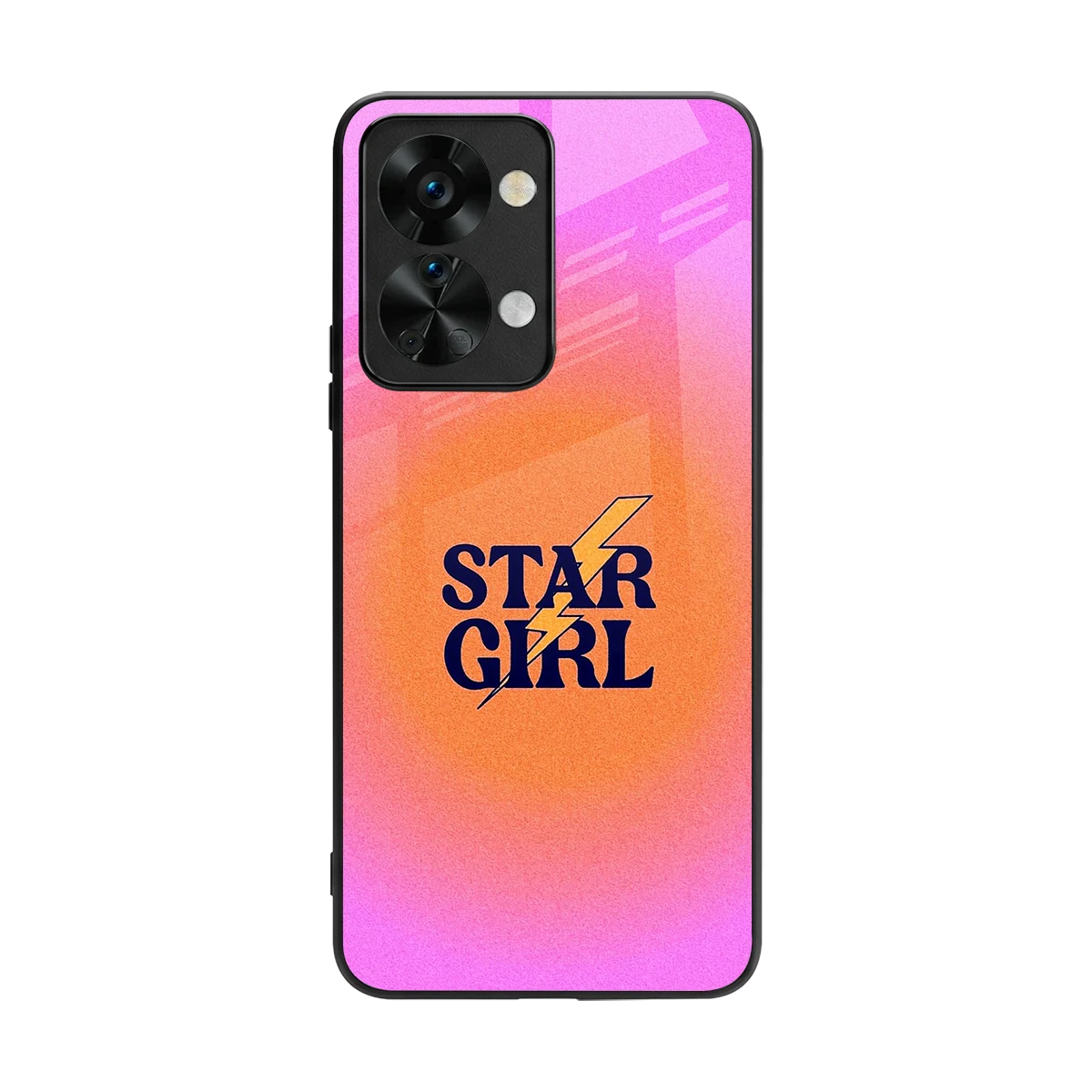 Star Girl Aesthetic back phone cover | glass case for oneplus nord 2t
