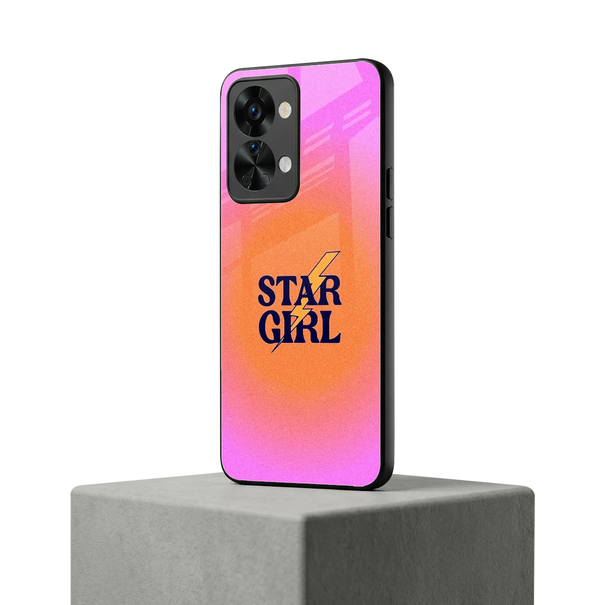 Star Girl Aesthetic oneplus nord 2t mobile cover | shockproof glass phone case