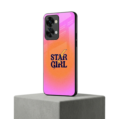 Star Girl Aesthetic oneplus nord 2t mobile cover | shockproof glass phone case