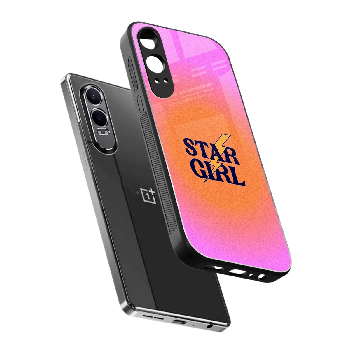 Star Girl Aesthetic sleek oneplus nord ce 4 lite cover with tempered glass back and TPU edges