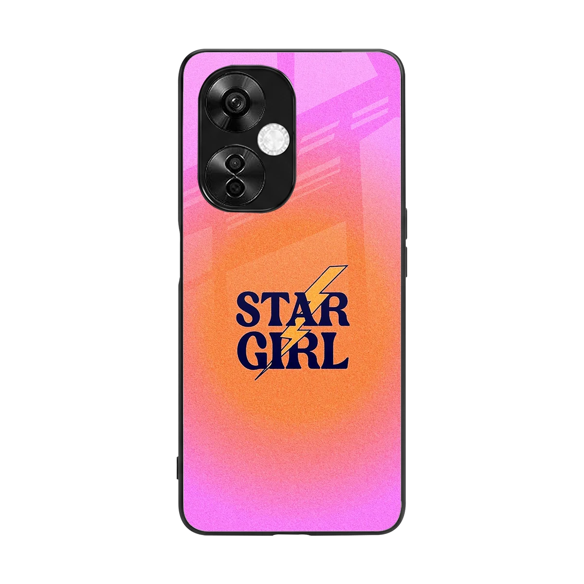 Star Girl Aesthetic back phone cover | glass case for oneplus nord ce 3 lite