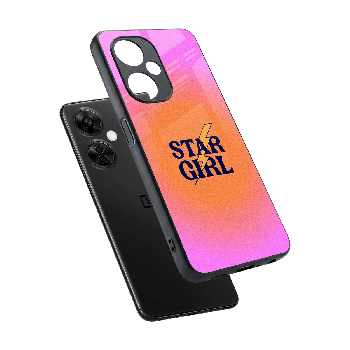 Star Girl Aesthetic sleek oneplus nord ce 3 lite cover with tempered glass back and TPU edges