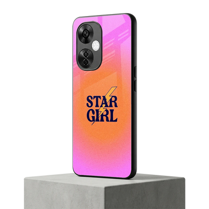 Star Girl Aesthetic oneplus nord ce 3 lite mobile cover | shockproof glass phone case