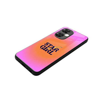 Star Girl Aesthetic stylish phone case for oneplus nord ce 3 lite | glossy glass and slim fit