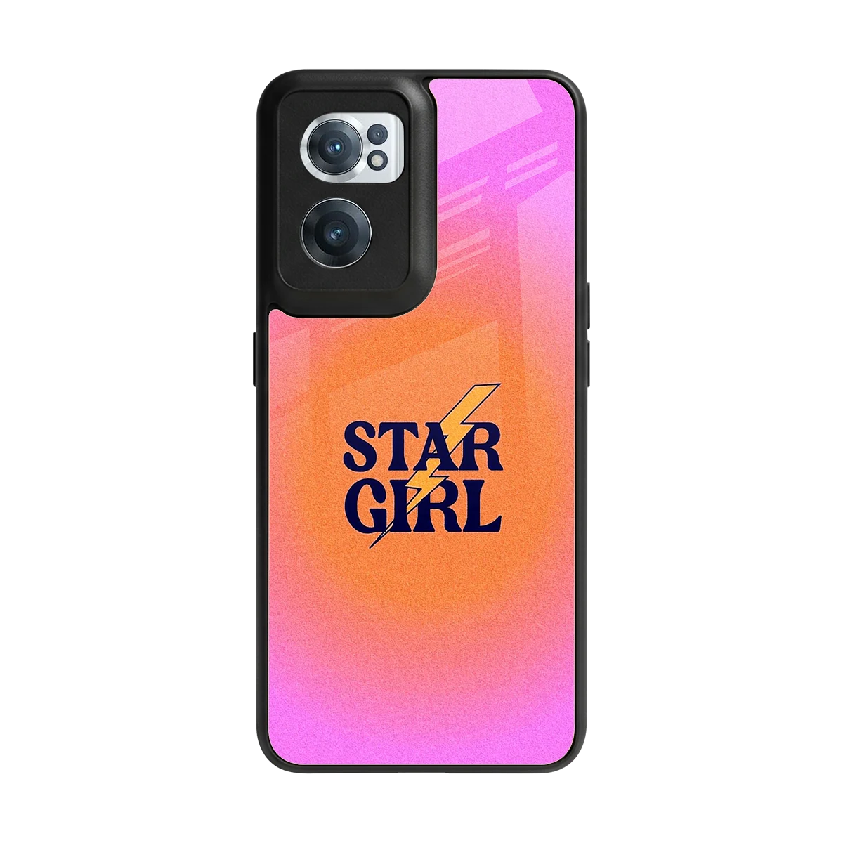 Star Girl Aesthetic back phone cover | glass case for oneplus nord ce 2