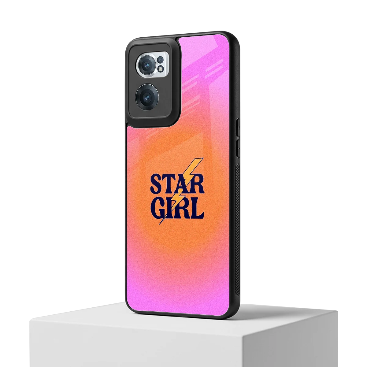 Star Girl Aesthetic oneplus nord ce 2 mobile cover | shockproof glass phone case