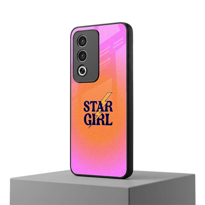 Star Girl Aesthetic oppo a3 pro mobile cover | shockproof glass phone case