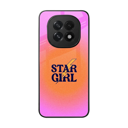 Star Girl Aesthetic back phone cover | glass case for oppo f29 5g