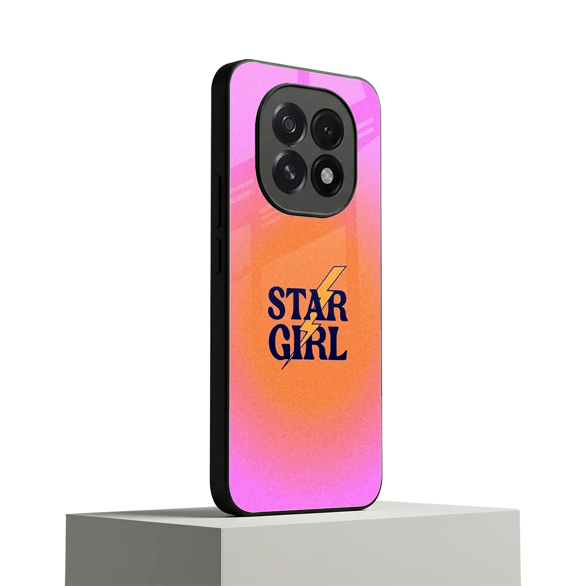 Star Girl Aesthetic oppo f29 5g mobile cover | shockproof glass phone case