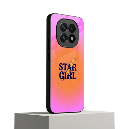 Star Girl Aesthetic oppo f29 5g mobile cover | shockproof glass phone case