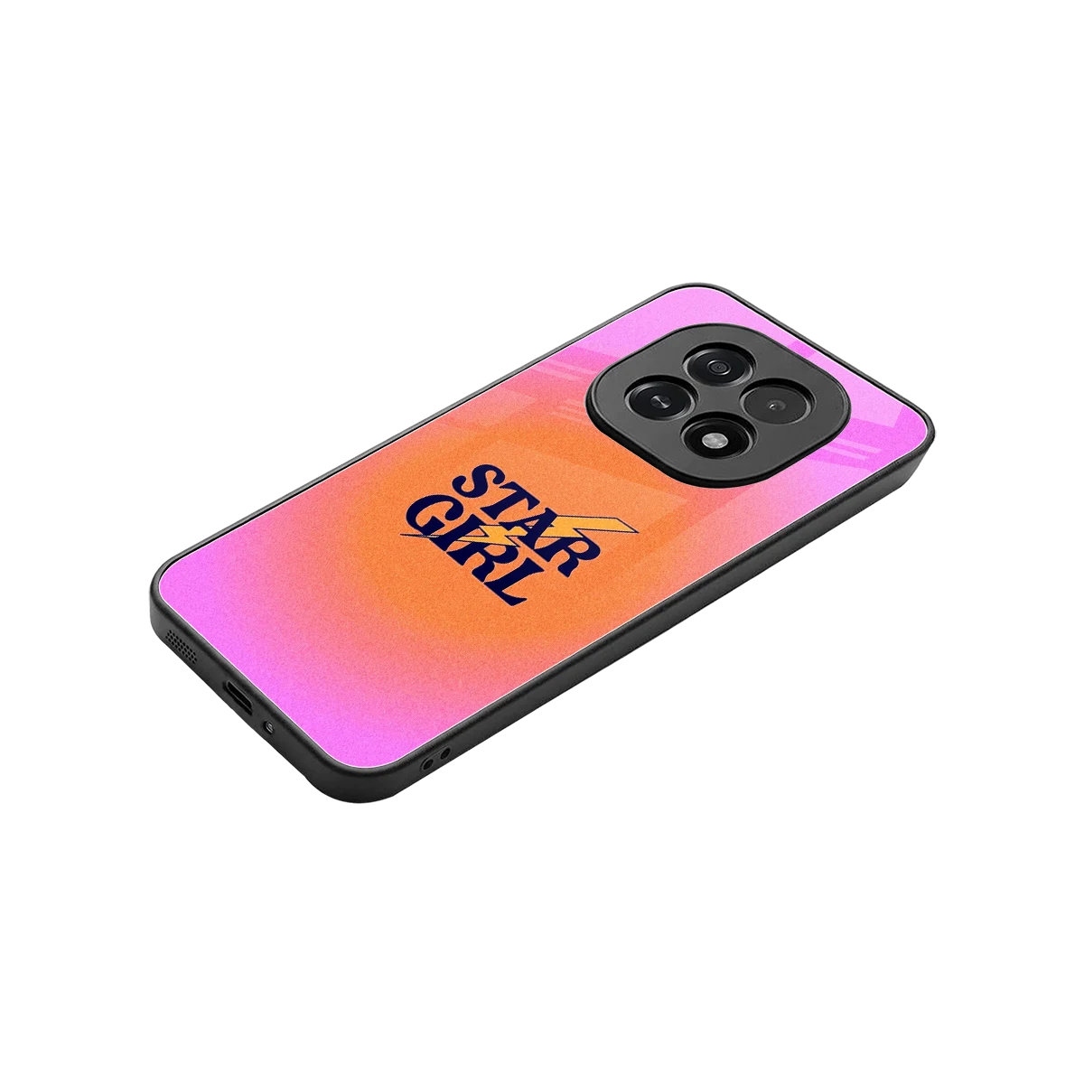 Star Girl Aesthetic stylish phone case for oppo f29 5g | glossy glass and slim fit