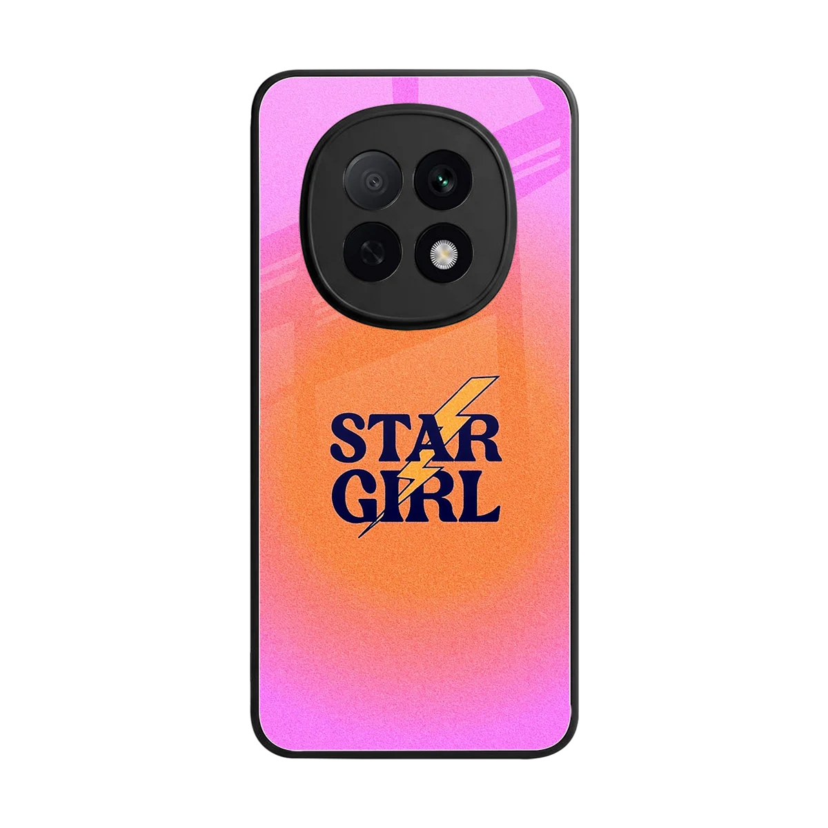 Star Girl Aesthetic back phone cover | glass case for oppo f29 pro 5g