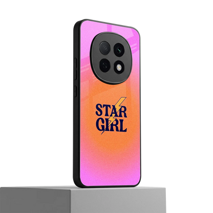 Star Girl Aesthetic oppo f29 pro 5g mobile cover | shockproof glass phone case