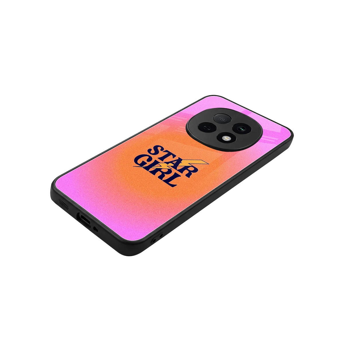Star Girl Aesthetic stylish phone case for oppo f29 pro 5g | glossy glass and slim fit