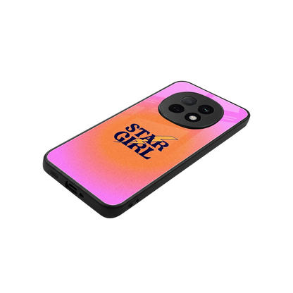 Star Girl Aesthetic stylish phone case for oppo f29 pro 5g | glossy glass and slim fit