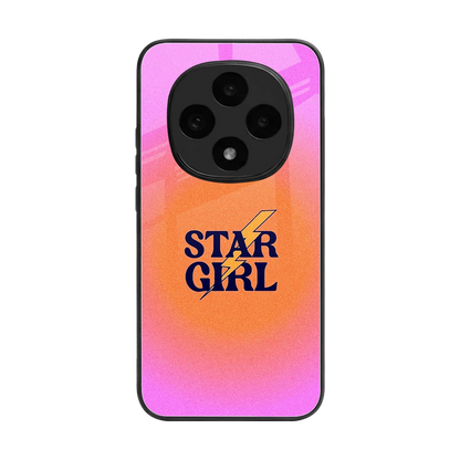 Star Girl Aesthetic back phone cover | glass case for oppo f31 pro 5g