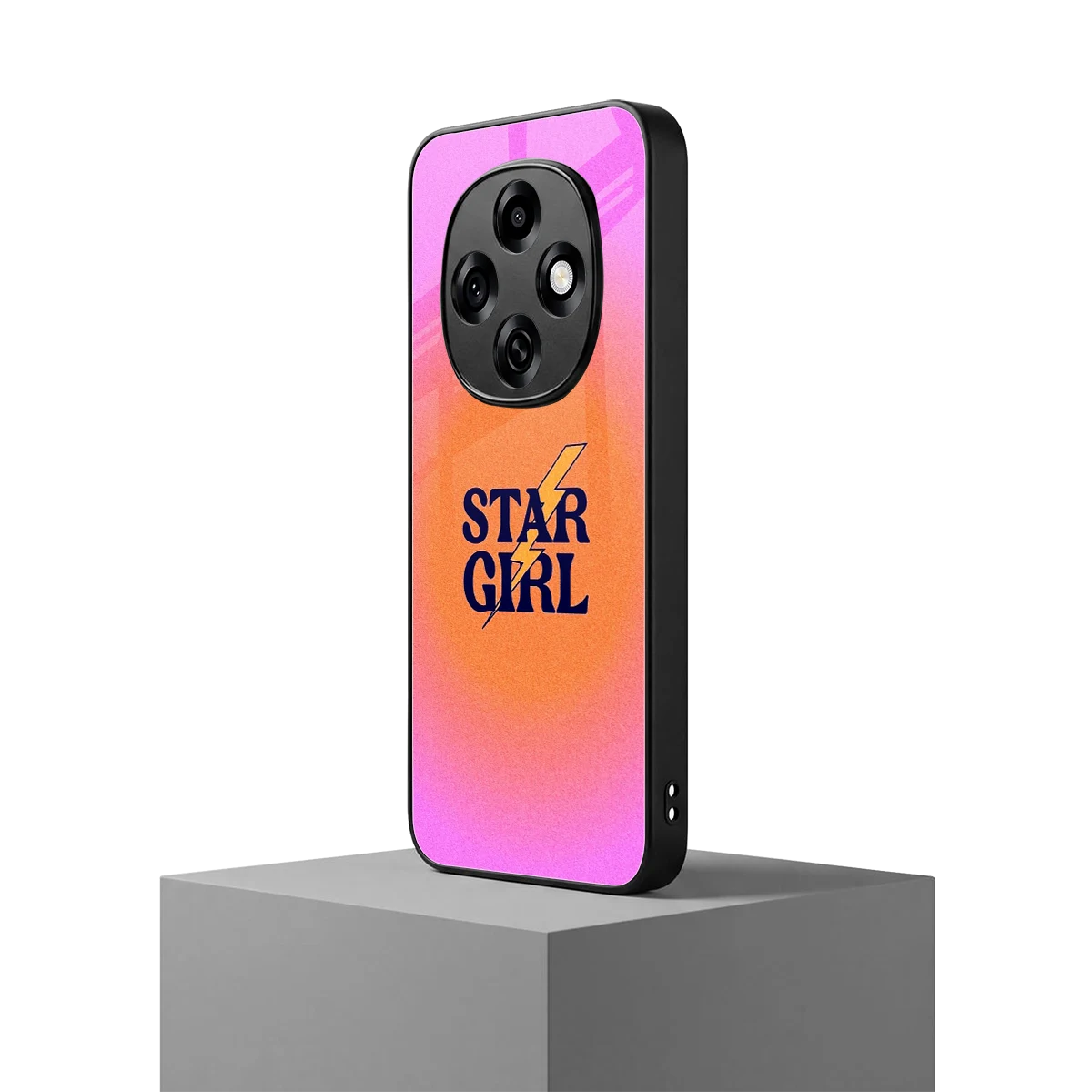 Star Girl Aesthetic oppo f31 pro 5g mobile cover | shockproof glass phone case