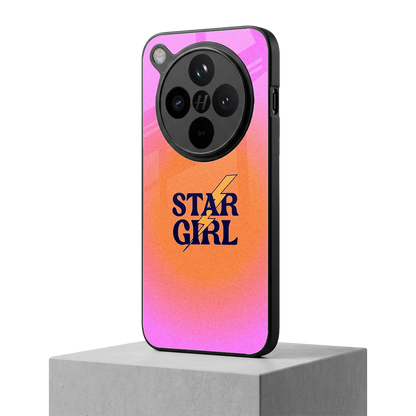 Star Girl Aesthetic oppo find x8 mobile cover | shockproof glass phone case