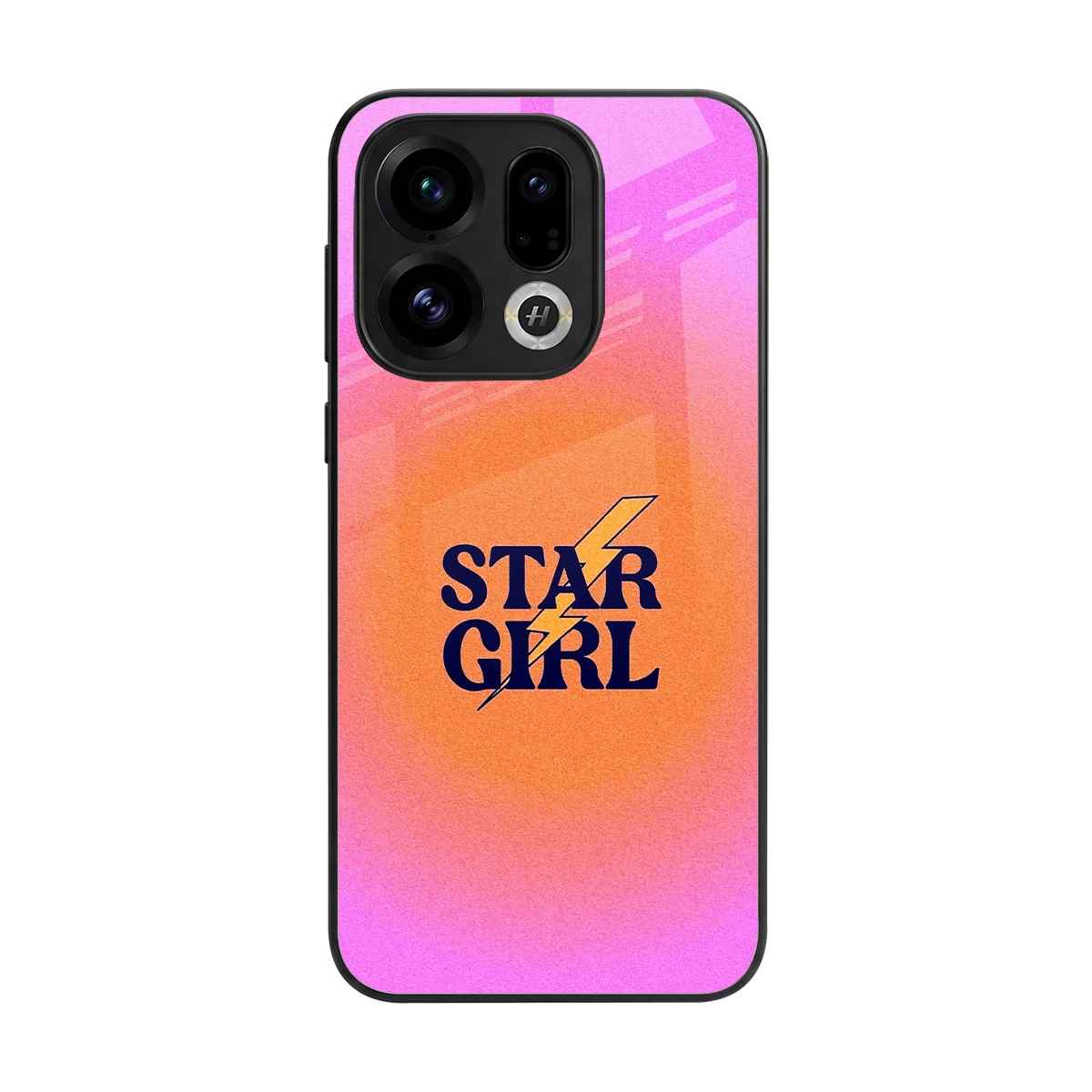 Star Girl Aesthetic back phone cover | glass case for oppo find x9