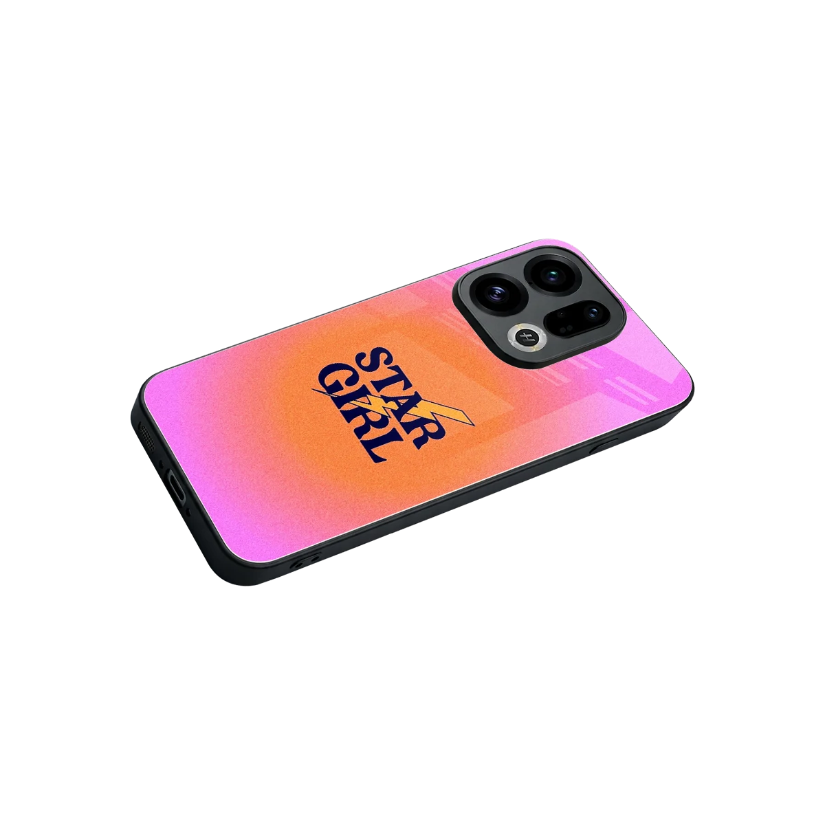 Star Girl Aesthetic stylish phone case for oppo find x9 | glossy glass and slim fit