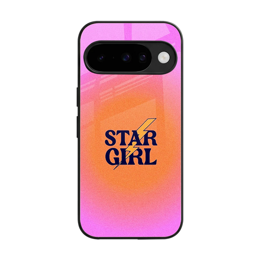 Star Girl Aesthetic back phone cover | glass case for google pixel 10