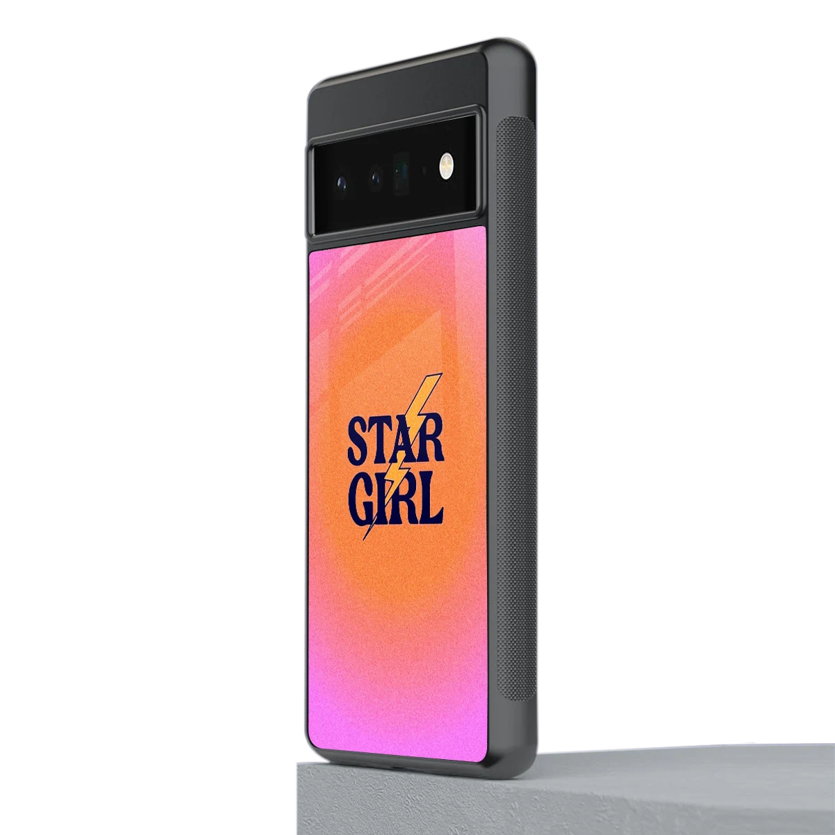 Star Girl Aesthetic stylish phone case for google pixel 6 pro | glossy glass and slim fit