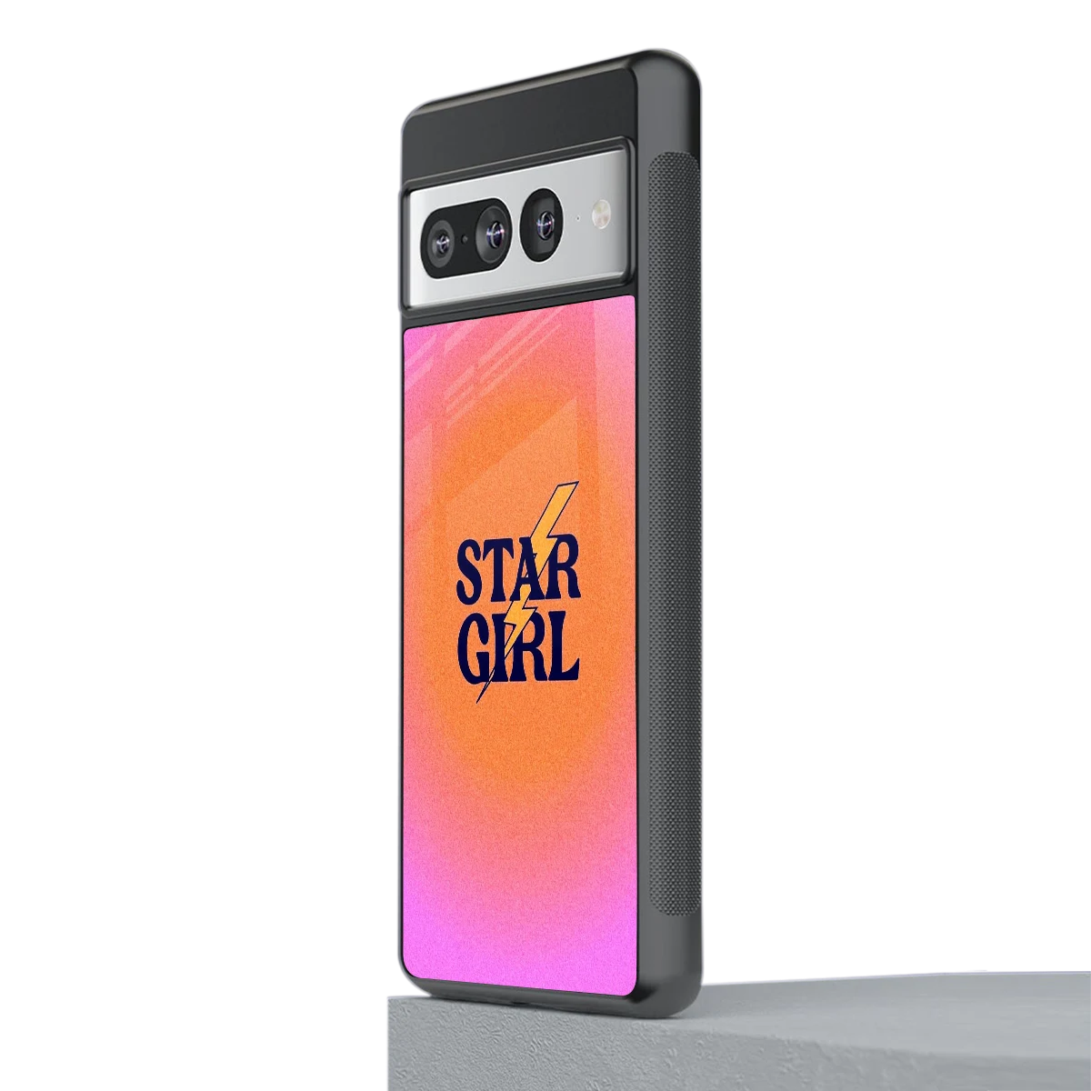 Star Girl Aesthetic stylish phone case for google pixel 7 pro | glossy glass and slim fit
