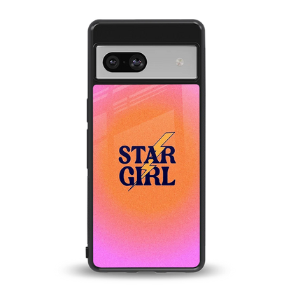 Star Girl Aesthetic back phone cover | glass case for google pixel 7a