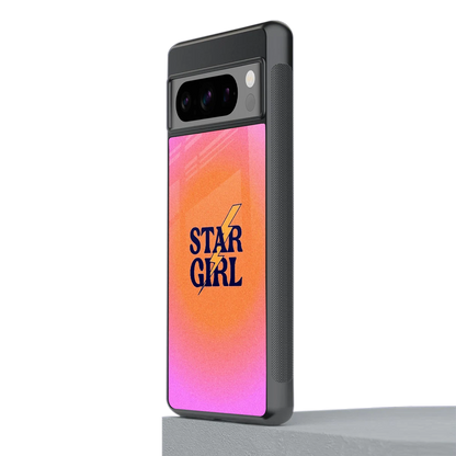 Star Girl Aesthetic stylish phone case for google pixel 8 pro | glossy glass and slim fit