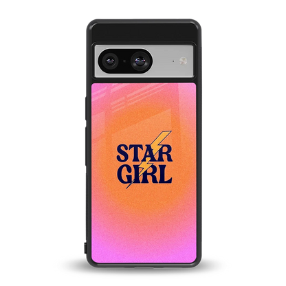 Star Girl Aesthetic back phone cover | glass case for google pixel 8