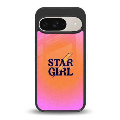 Star Girl Aesthetic back phone cover | glass case for google pixel 9