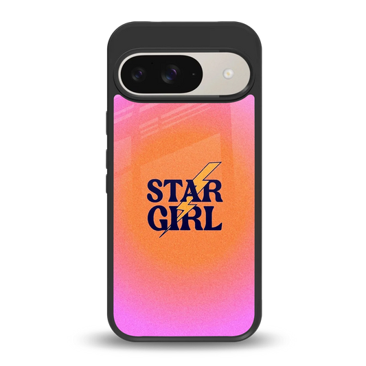 Star Girl Aesthetic back phone cover | glass case for google pixel 9