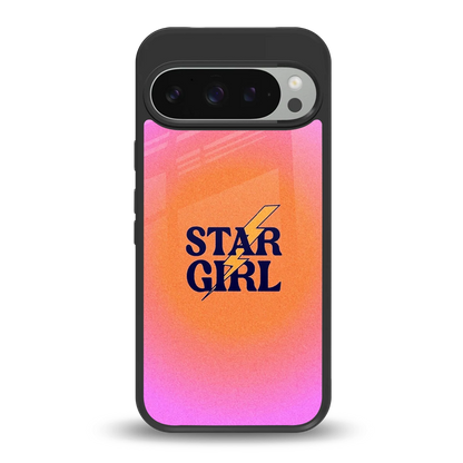 Star Girl Aesthetic back phone cover | glass case for google pixel 9 pro xl