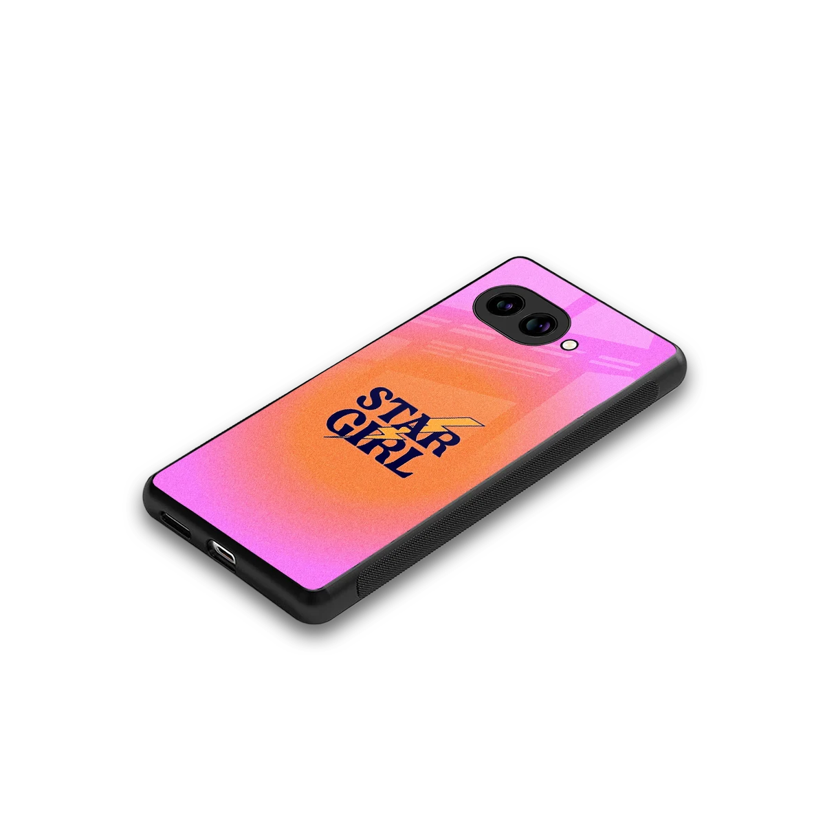 Star Girl Aesthetic stylish phone case for google pixel 9a | glossy glass and slim fit