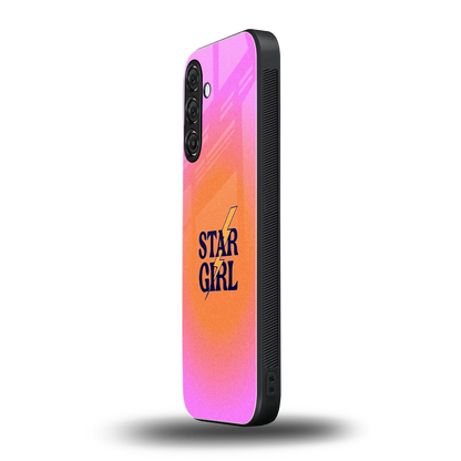 Star Girl Aesthetic samsung galaxy a14 5g mobile cover | shockproof glass phone case
