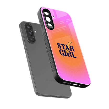 Star Girl Aesthetic sleek samsung galaxy a17 5g cover with tempered glass back and TPU edges