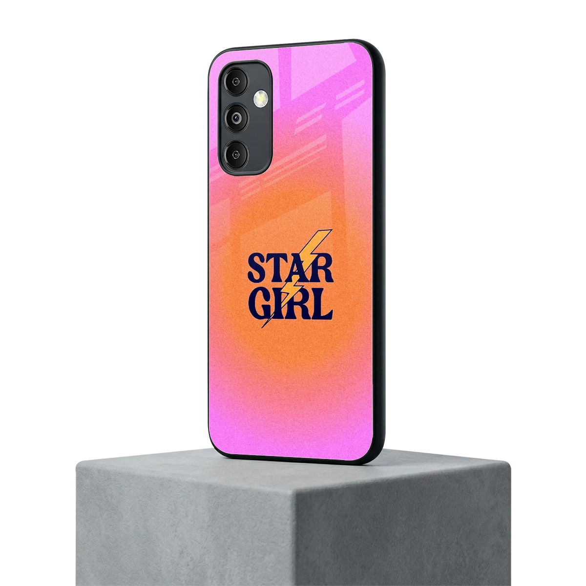 Star Girl Aesthetic samsung galaxy m14 5g mobile cover | shockproof glass phone case