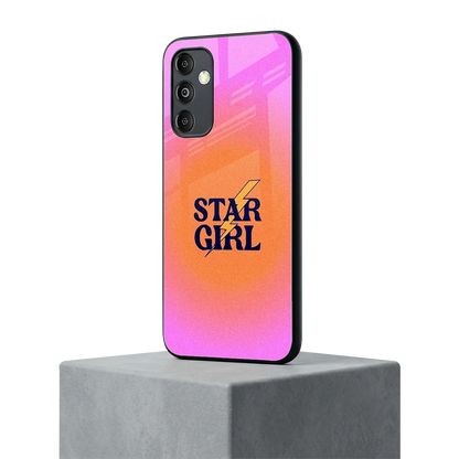 Star Girl Aesthetic samsung galaxy m14 5g mobile cover | shockproof glass phone case