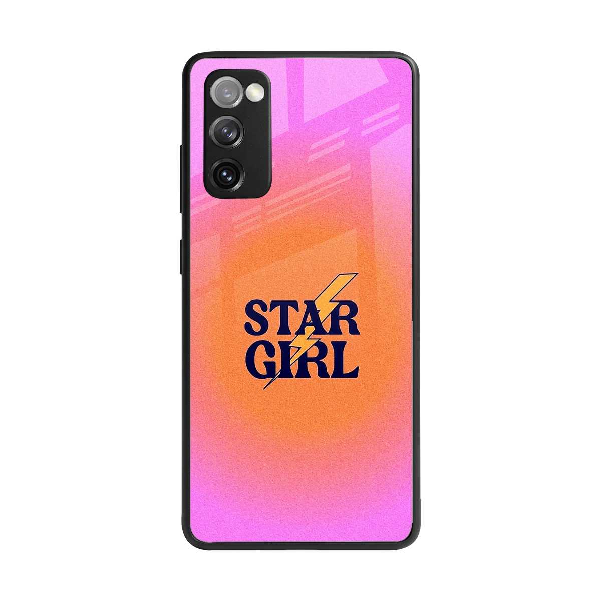 Star Girl Aesthetic back phone cover | glass case for samsung galaxy s20 fe