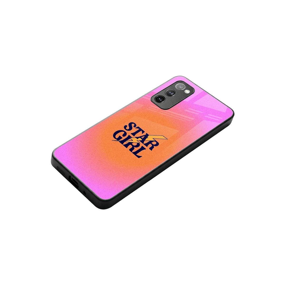 Star Girl Aesthetic stylish phone case for samsung galaxy s20 fe | glossy glass and slim fit