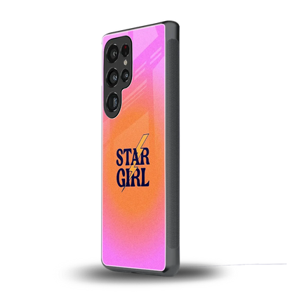 Star Girl Aesthetic samsung galaxy s25 ultra mobile cover | shockproof glass phone case