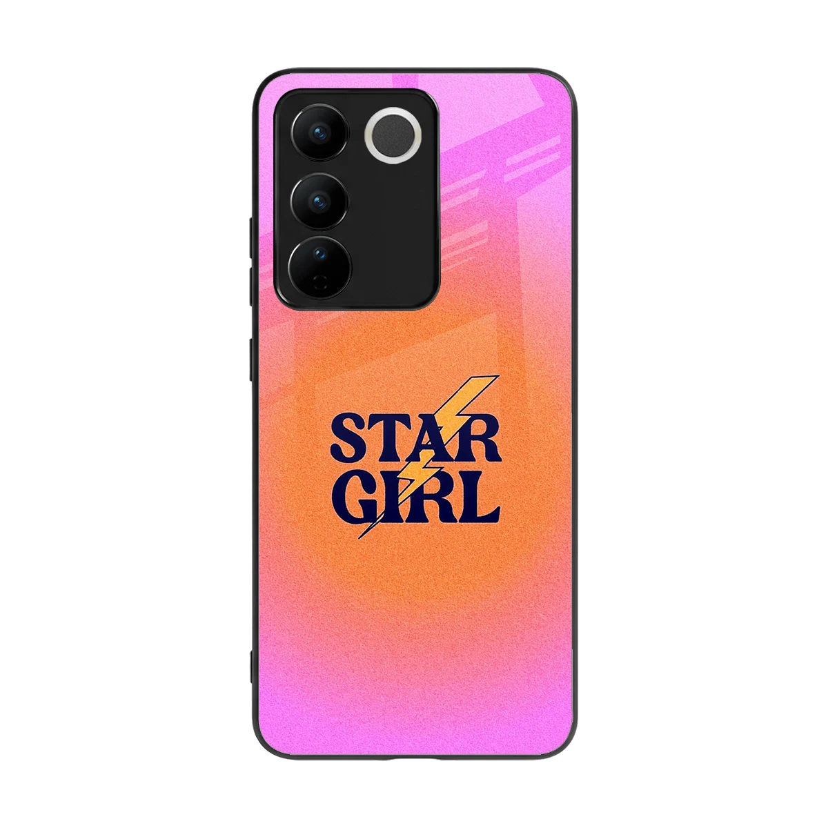 Star Girl Aesthetic back phone cover | glass case for vivo v27 5g